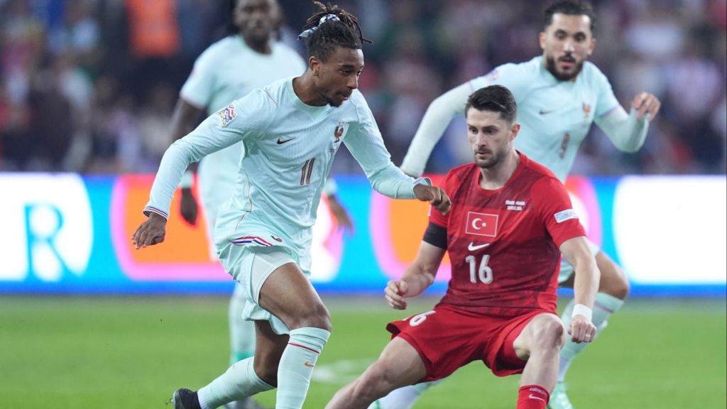 Türkiye 0-1 Francia: Mbappé marca y Güler brilla en un apretado estreno de la Nations League
