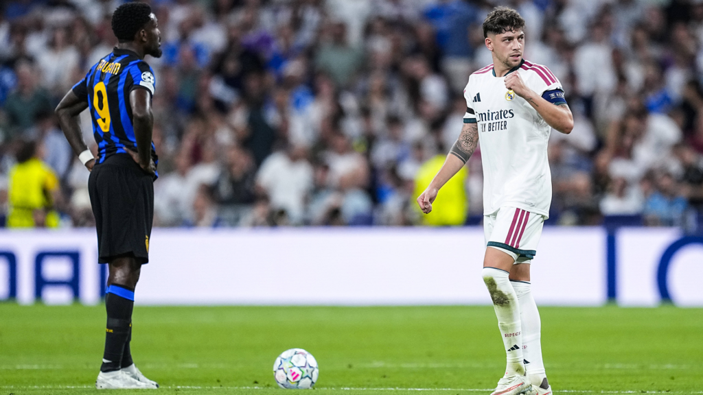 Real Madrid 2-1 Inter: Valverde, Sofascore Rating 8.4