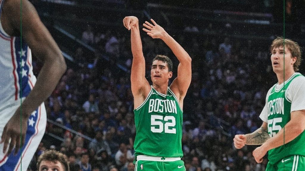 Celtics top 76ers in OT on boards and threes