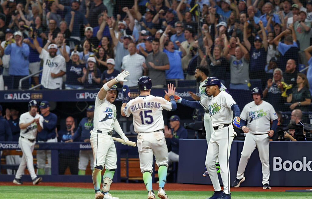 Rays 3-1 Guardians: Three-run fourth powers MLB Postseason win
